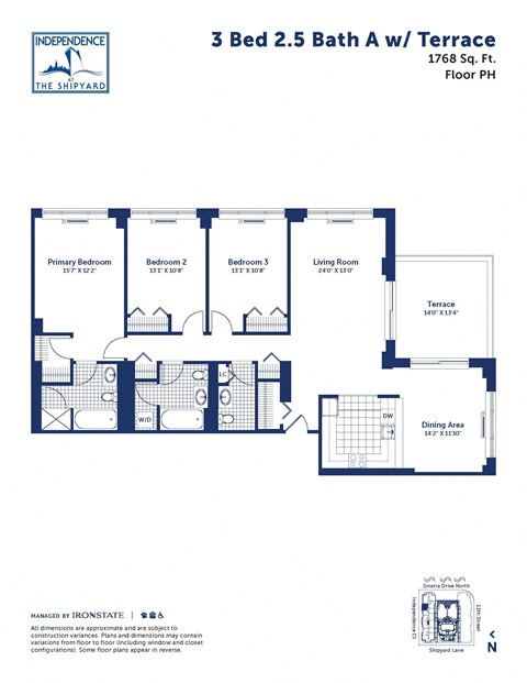 the floor plan of 3 bed 25 bath a wii